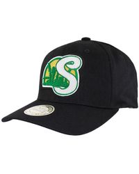 Mitchell & Ness - Nba Seattle Supersonics Letterman 110 Cap - Lyst