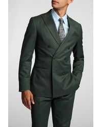 Alexandre Silver Label - Of England Tailored Fit Flannel Suit Jacket - Lyst