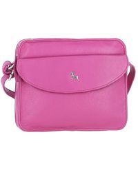 Ashwood Leather - 'Glasgow' Real Crossbody Bag - Lyst