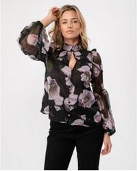 Ted Baker - Theera Ladder Trim Insert Blouse - Lyst