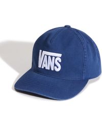 Vans - Stretch Logo Snapback Hat - Lyst