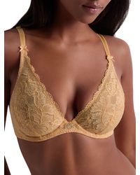 Aubade - Rosessence Care Triangle Plunge Bra - Lyst