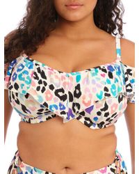 Elomi - Party Bay Ruffle Bikini Top - Lyst