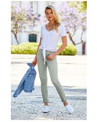 Sosandar - Sage Perfect Skinny Jeans - Lyst