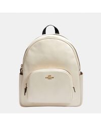 COACH - Pebbled Leather Court Backpack Bag - Lyst
