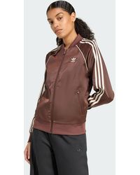 adidas Originals - Adicolor Sst Satin Track Top - Lyst