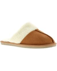 Hush Puppies - Arianna Leather Ladies Mule Slippers - Lyst
