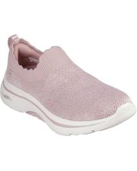 Skechers - Go Walk Arch Fit 2.0 Rosa Linda Textile Trainers - Lyst