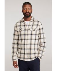 Mountain Warehouse - 'Trace' Flannel Shirt 100% Cotton Long Sleeve Everyday Casual Winter Top - Lyst