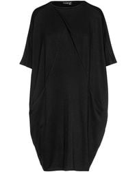 Conquista - Batwing Sack Jersey Dress With Pockets - Lyst