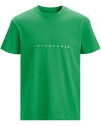 Jack & Jones - Logo Short-Sleeve Regular Fit T-Shirt - Lyst