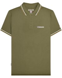 Lambretta - Ss25 Twin Tip Polo Shirt /Cashew) Cotton - Lyst