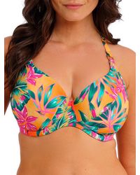 Fantasie - Sunset Reef Halter Bikini Top - Lyst