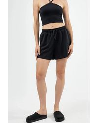 Busem - Elastische Taille Modal Shorts Met Pocketen - Lyst