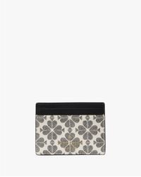 Kate Spade - Spade Flower Small Slim Card Holder - Lyst