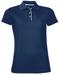 Sol's - Ladies Performer Short Sleeve Pique Polo Shirt (French) - Lyst