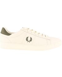 Fred Perry - Spencer Leder-Sneaker - Lyst