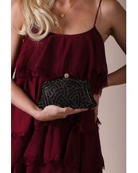 SVNX - Embellished Clutch Bag - Lyst