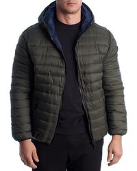 U.S. POLO ASSN. - Reversible Padded Jacket With Hood 66496 - Lyst