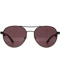 Calvin Klein - Aviator Matte Gunmetal Ck19313S - Lyst