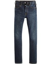Levi's - Levi's /Ladies 501 Same Intent Skinny Jeans (Dark) Cotton - Lyst