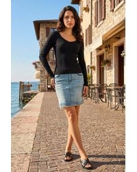 D.u.s.k - Ribbed Knitted Top - Lyst