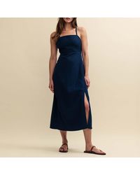 Nobody's Child - Nobodys Maddy Denim Midi Dress - Lyst