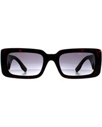 Marc Jacobs - Rectangle Dark Havana Azure Gradient 804/S - Lyst