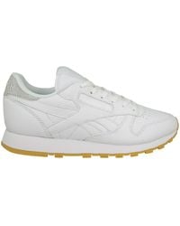 Reebok - Classic Met Diamond Lace-Up Smooth Leather Trainers Bd4423 - Lyst
