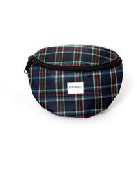 Spiral - Accessories Plaid Patterned Crescent Shape Fanny Pack - Lyst