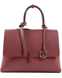 Versace 19.69 Abbigliamento Sportivo - 19V69 Handbag 10520 Dollaro Rubino Leather - Lyst