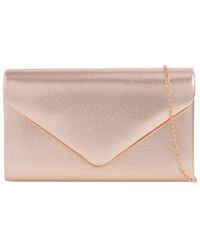 Where's That From - 'Sculpt' Clutch With Gleaming Detail - Lyst