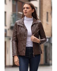 Ashwood Leather - 'Juliet' Real Jacket - Lyst
