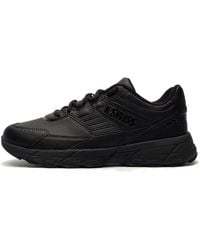 K-swiss - Fario Leather Trainers - Lyst