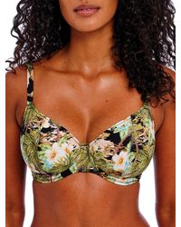 Freya - Bahama Shores Plunge Bikini Top - Lyst