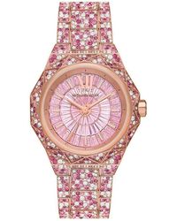 Michael Kors - Mk7343 Pave-Tone Ladies Watch Stainless Steel - Lyst