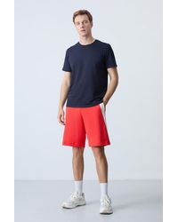 TOMMY LIFE - Cotton Blend Sweat Shorts - Lyst
