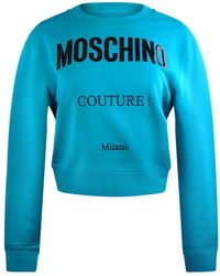 Moschino - Couture Logo Sweatshirt Cotton - Lyst