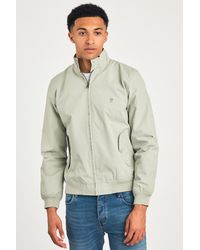 French Connection - Funnel Neck Harrington Jacket - Lyst