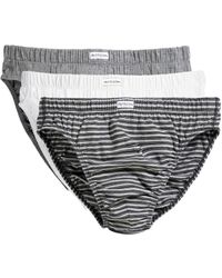 Fruit Of The Loom - Classic Slip Briefs (Pack Of 3) (/ Stripe) - Lyst