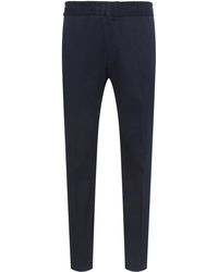 HUGO - Howard214X Solid Patterned Slim Chinos - Lyst