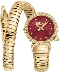Just Cavalli - Jc1L350M0035 Ladies Signature Snake Radiosa Watch - Lyst
