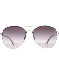 Calvin Klein - Aviator Smoke Ck20121S Metal (Archived) - Lyst