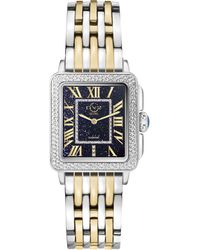 Gv2 - Padova Swiss Quartz Stainless Steel Diamond Watch - Lyst