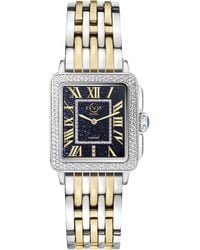 Gv2 - Padova Swiss Quartz Stainless Steel Diamond Watch - Lyst