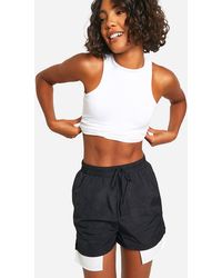 Boohoo - Tall Woven Pocket Detail Shorts - Lyst