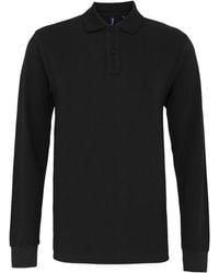 Asquith & Fox - Classic Fit Long Sleeved Polo Shirt - Lyst