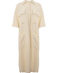 Raey - Patch Pocket Maxi Dress - Lyst