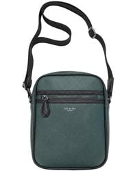 Ted Baker - Lanston Pebble Pu Flight Bag - Lyst