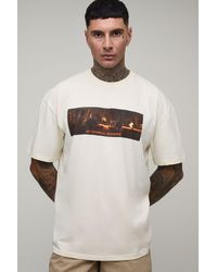 BoohooMAN - Tall Oversized My Chemical Romance License Print T-Shirt - Lyst